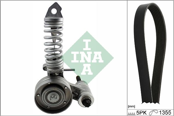 SCHAEFFLER INA 529 0297 10 V-ribbed belt set