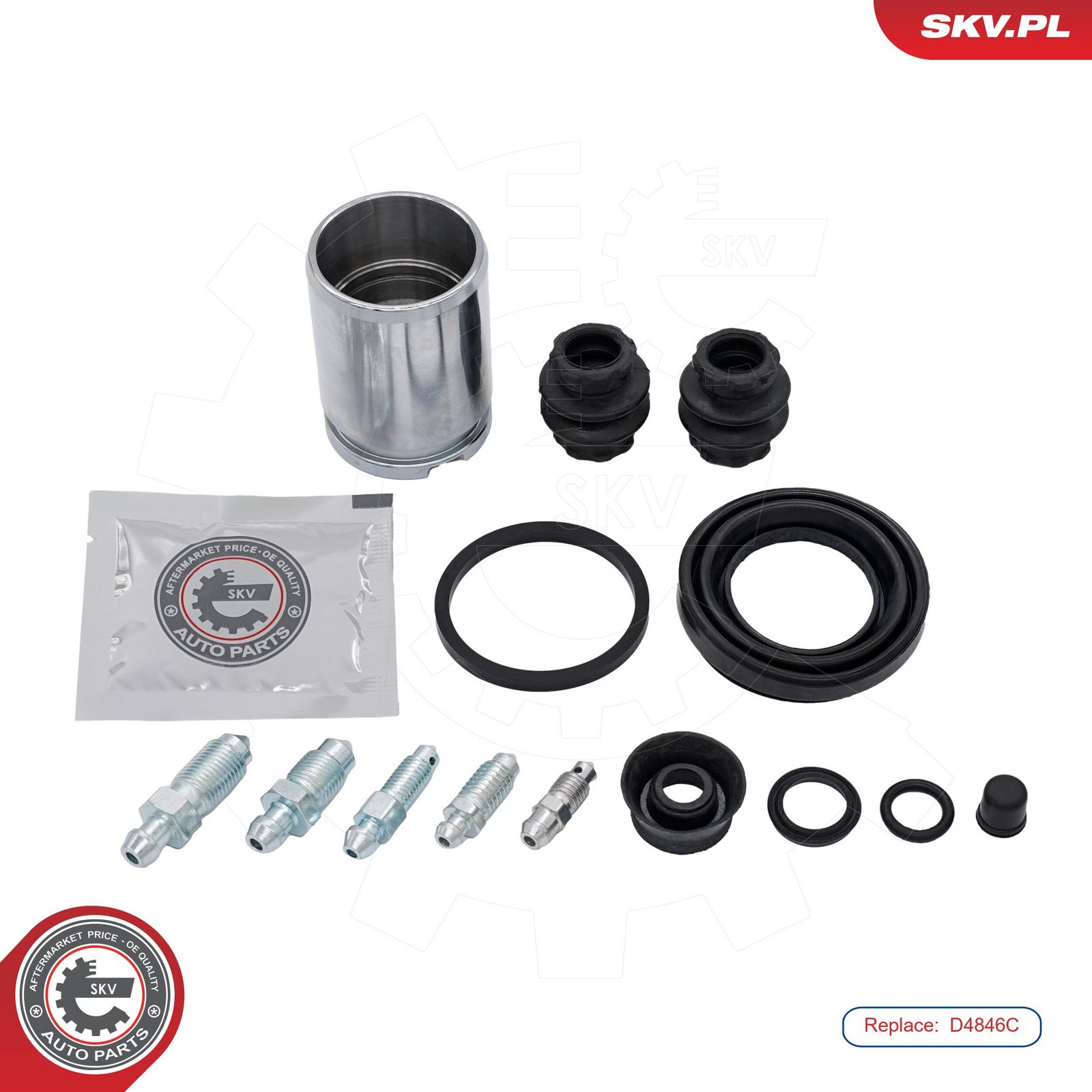 Repair Kit, brake caliper