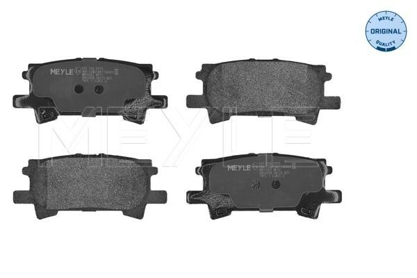 MEYLE 025 239 6715 Brake pad set, disc brake