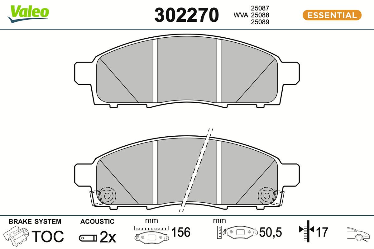 Brake Pad Set, disc brake-main