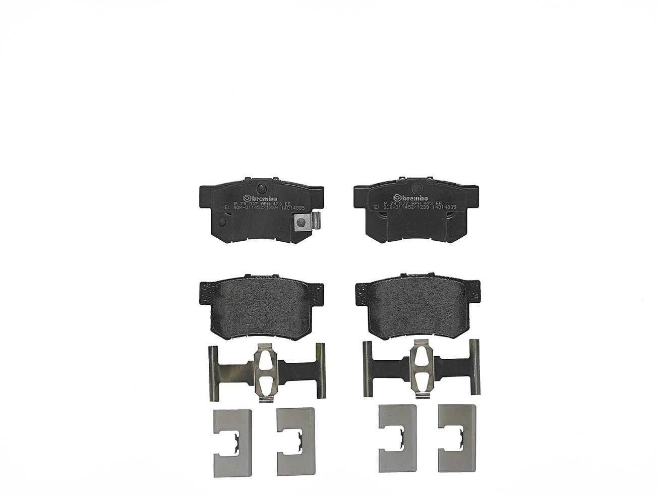 BREMBO P 79 027 Brake pad set, disc brake