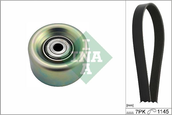 SCHAEFFLER INA 529 0272 10 V-ribbed belt set