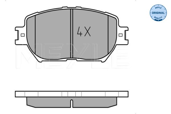 Brake Pad Set, disc brake-1