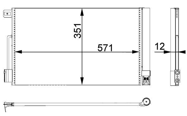 Condenser, air conditioning-1