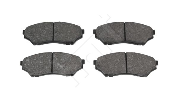 HART 256 522 Stabdžių trinkelių rinkinys, diskinis stabdys