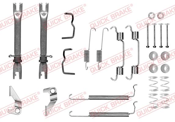 Accessory Kit, brake shoes