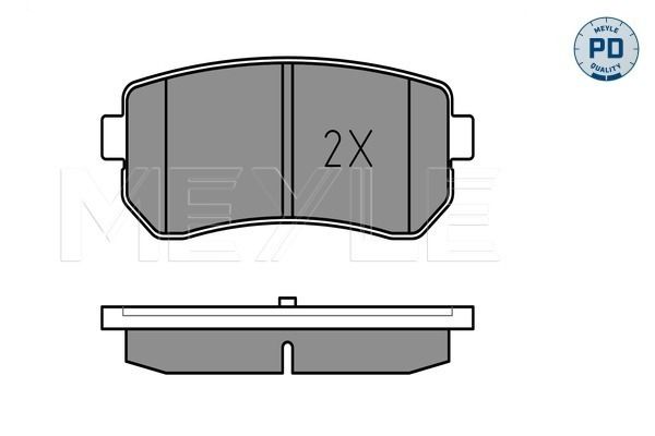 Brake Pad Set, disc brake-2
