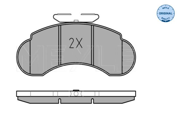 Brake Pad Set, disc brake-1