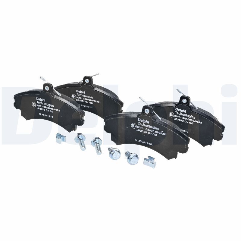 DELPHI LP3533 Brake pad set, disc brake