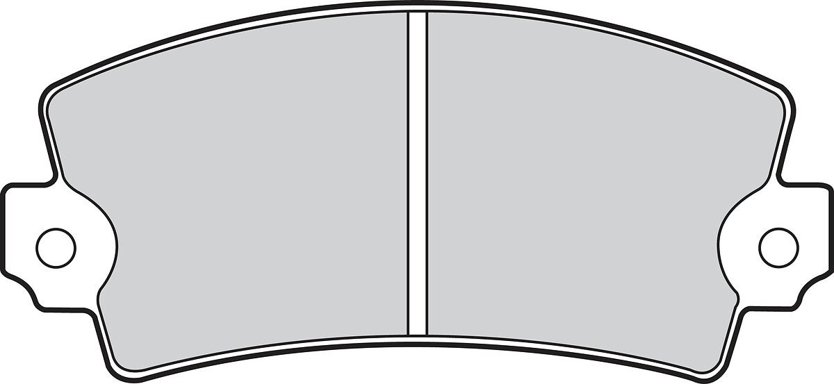 Brake Pad Set, disc brake-1