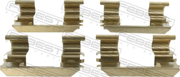 FEBEST 0803-S13F Accessory kit, disc brake pad
