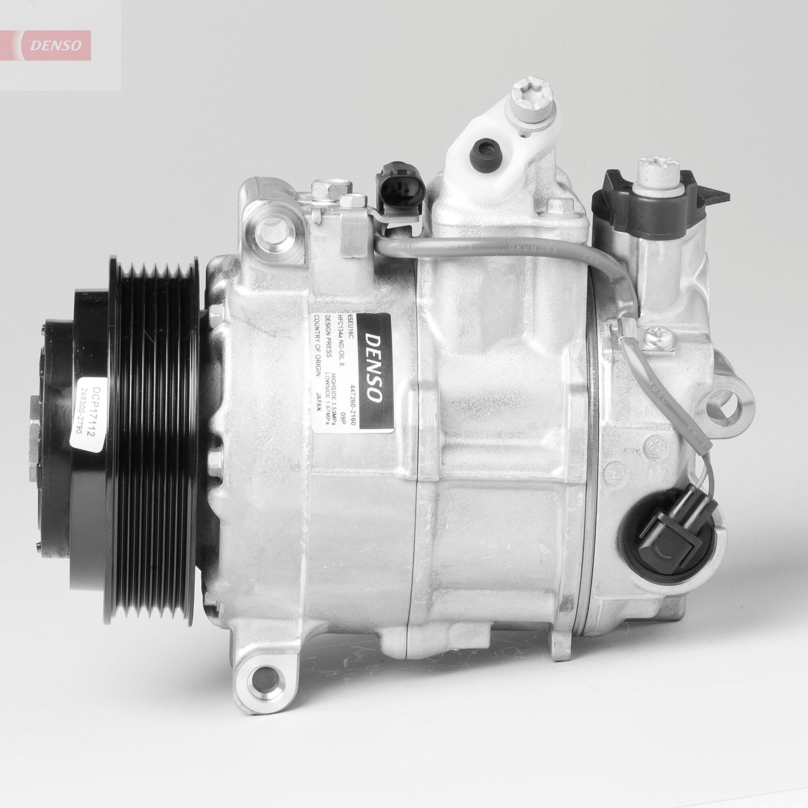 DENSO DCP17112 Compressor, air conditioning