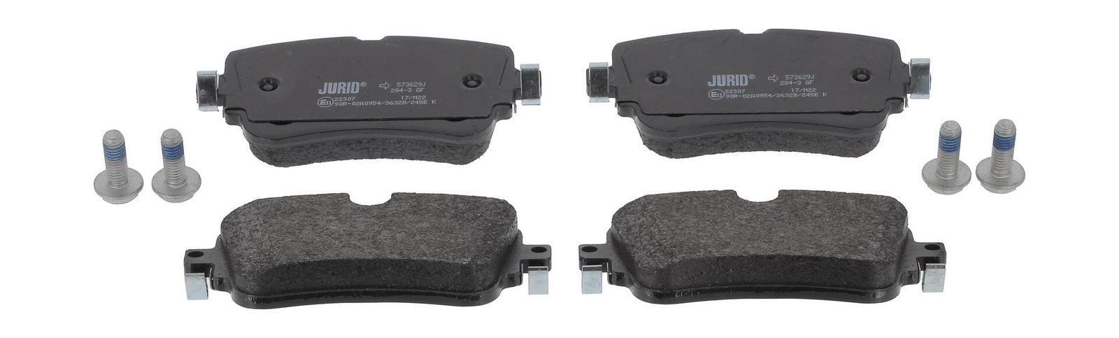 JURID 573629J Brake pad set, disc brake