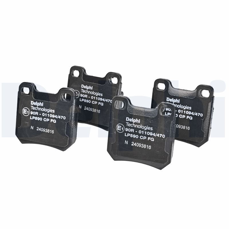 DELPHI LP590 Brake pad set, disc brake
