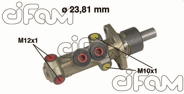 CIFAM 202-223 Brake master cylinder
