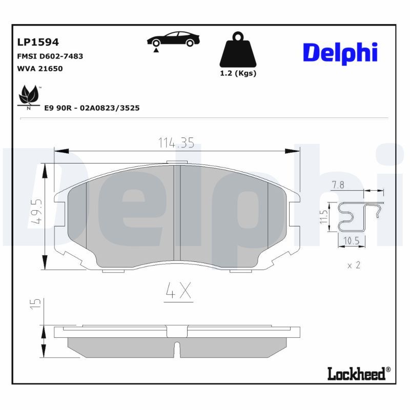 Brake Pad Set, disc brake-2