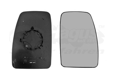 VAN WEZEL 3799838 Mirror glass, exterior mirror