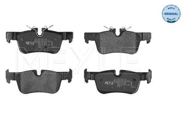 MEYLE 025 253 3116 Brake pad set, disc brake