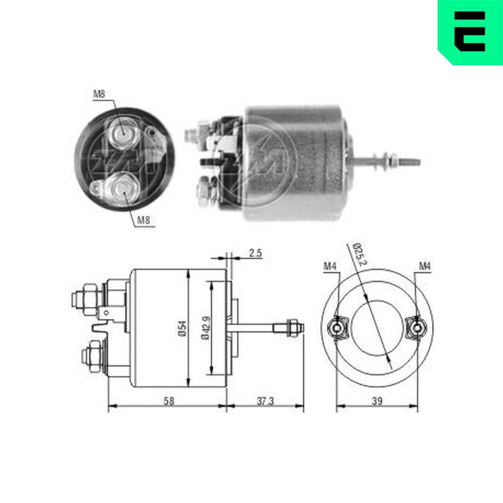Solenoid Switch, starter