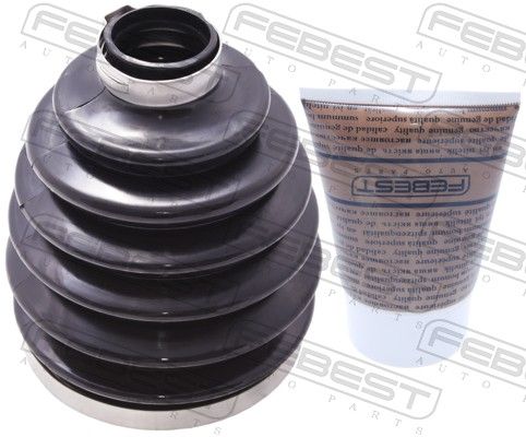 FEBEST 0417P-V97WF Gofruotoji membrana, kardaninis velenas