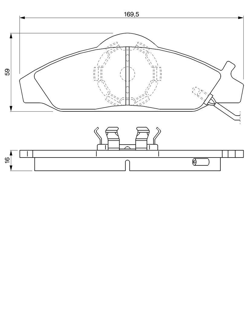 Brake Pad Set, disc brake-4