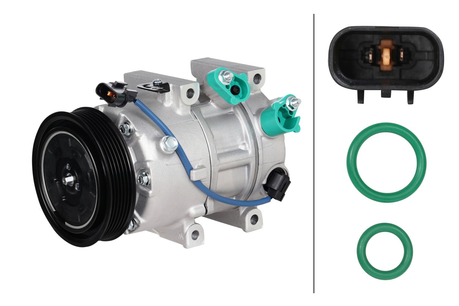 HELLA 8FK 366 202-441 Compressor, air conditioning