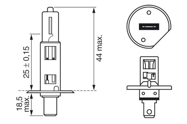 Bulb, high beam headlight-6