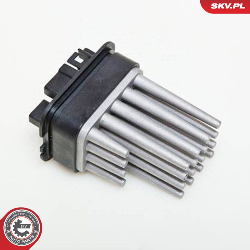Resistor, interior blower