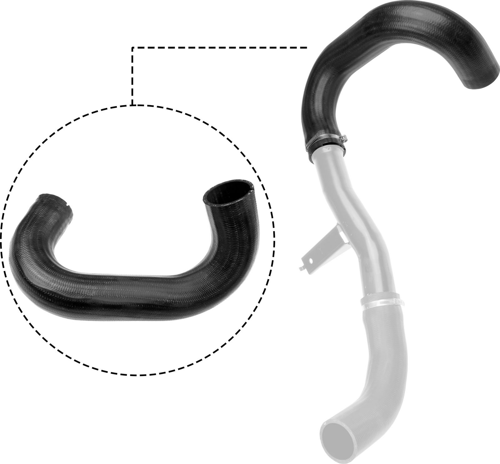 GATES 09-1295 Charge air hose