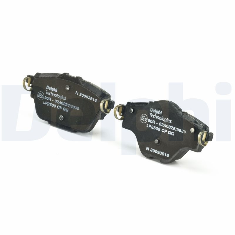 DELPHI LP2509 Brake pad set, disc brake