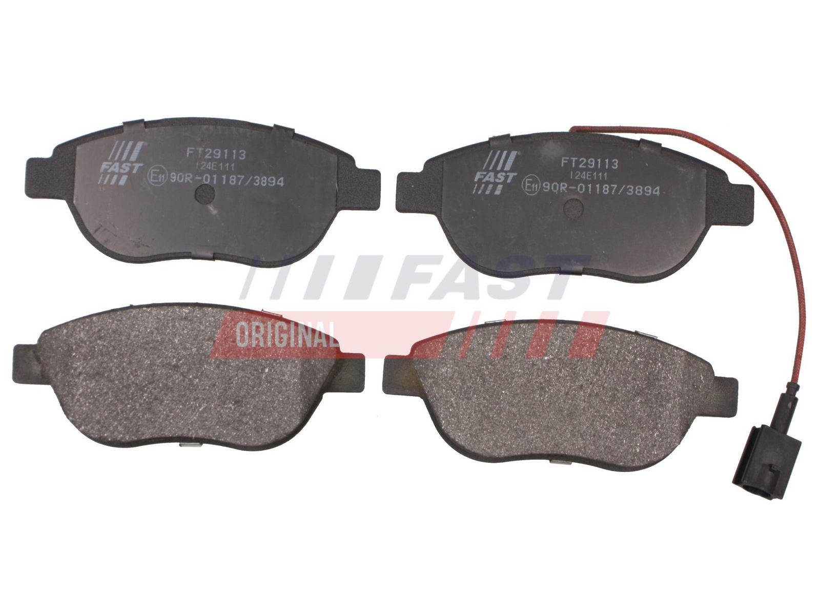 FAST FT29113 Brake pad set, disc brake