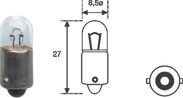 MAGNETI MARELLI 002893100000 Bulb, direction indicator
