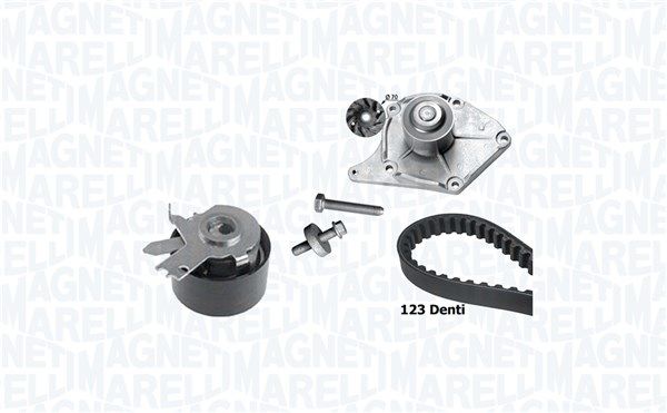 MAGNETI MARELLI 341406780001 Water pump & timing belt kit