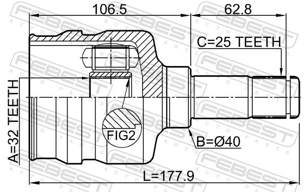 Joint Kit, drive shaft-1