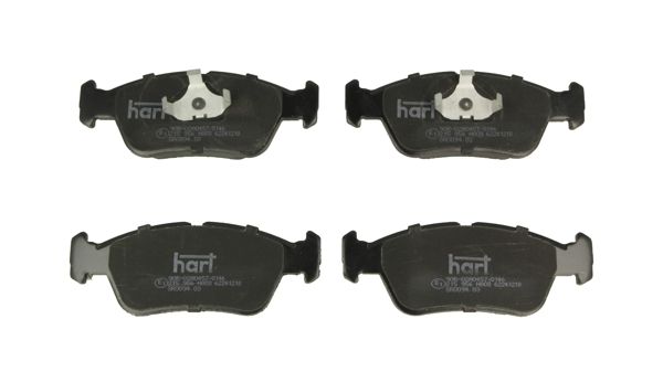 HART 215 956 Stabdžių trinkelių rinkinys, diskinis stabdys