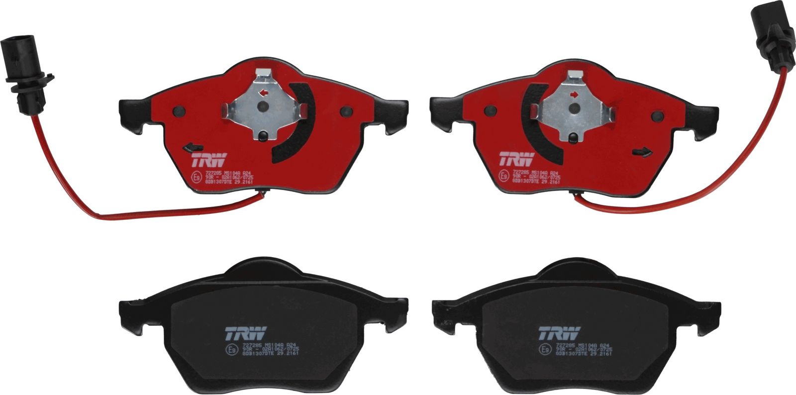 TRW GDB1307DTE Brake pad set, disc brake
