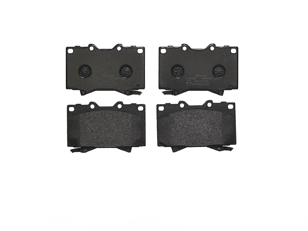 BREMBO P 83 048 Brake pad set, disc brake