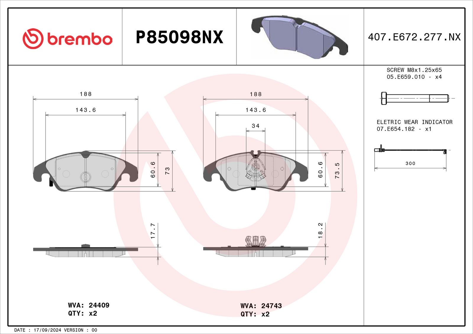 Brake Pad Set, disc brake-3