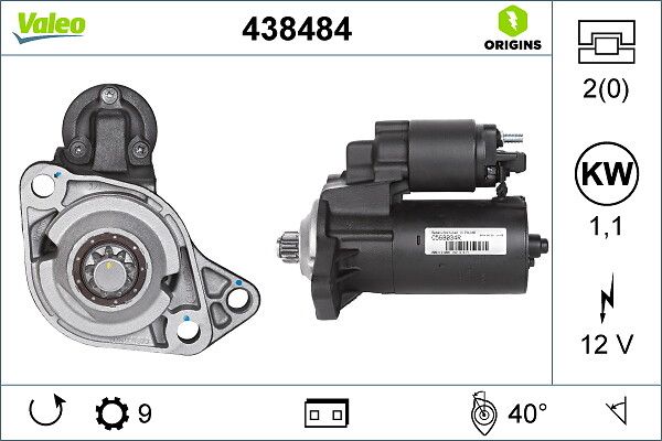 VALEO 438484 Starter