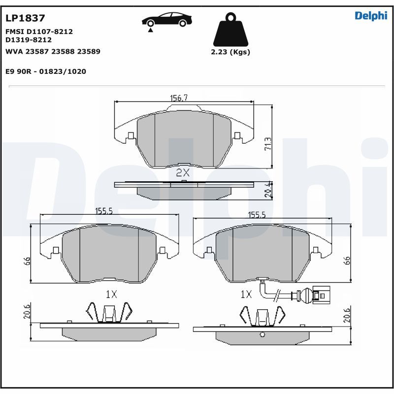 Brake Pad Set, disc brake-4