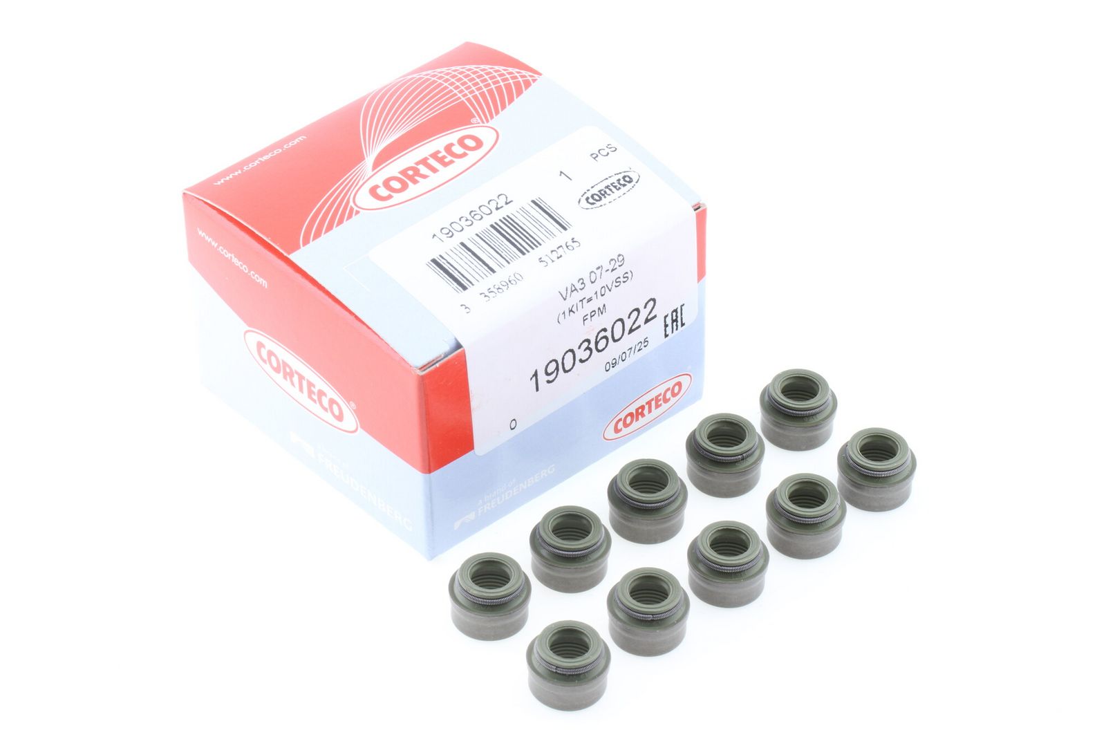 CORTECO 19036022 Seal set, valve stem