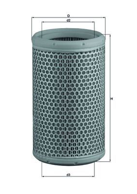 KNECHT LX 290 Air filter