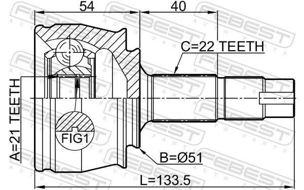 Joint Kit, drive shaft-1