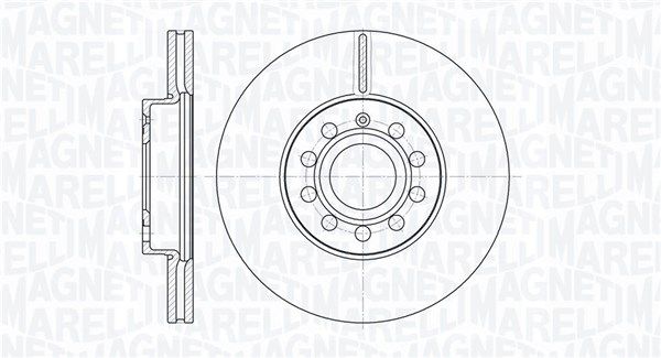 MAGNETI MARELLI 361302040158 Brake disc