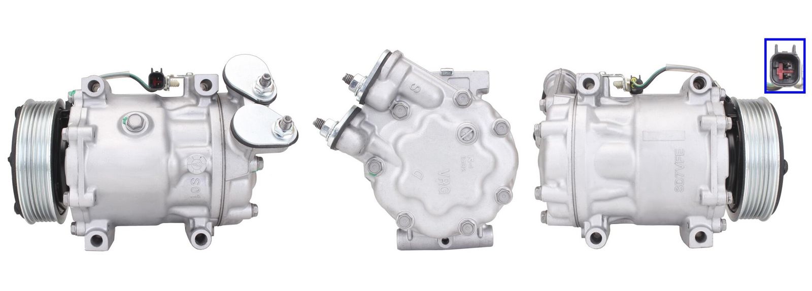 LUCAS ACP01049 Compressor, air conditioning