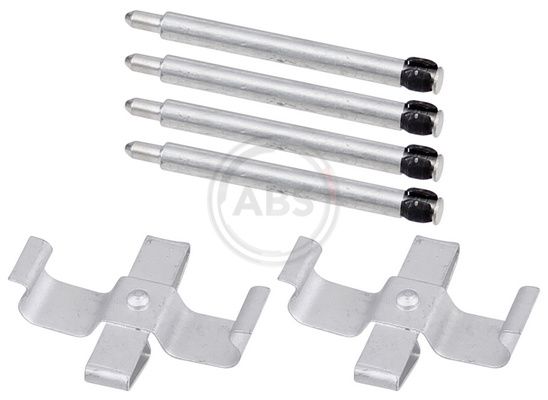 A.B.S. 1713Q Priedų komplektas, diskinių stabdžių trinkelės