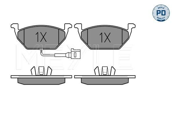 Brake Pad Set, disc brake-1