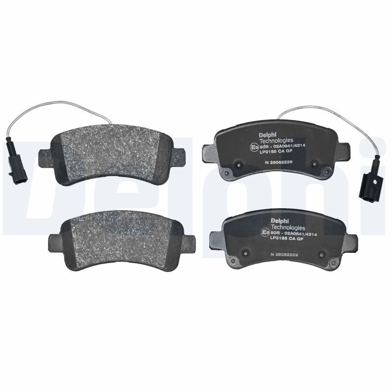 Brake Pad Set, disc brake-1
