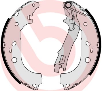 BREMBO S 23 533 Brake shoe set