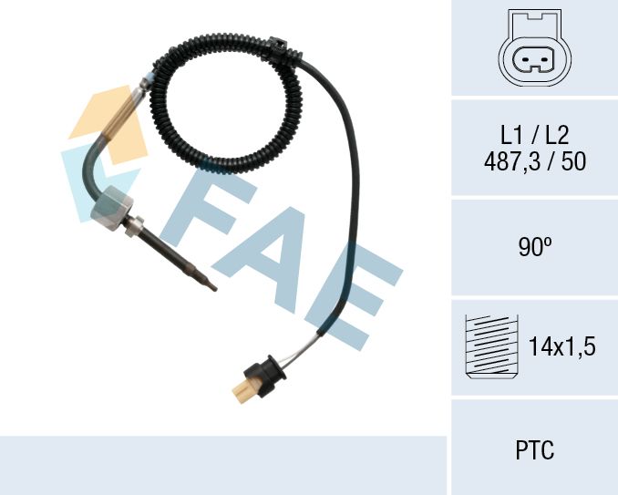 FAE 68015 Sensor, exhaust gas temperature
